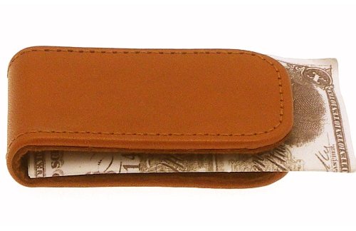 Ettinger Mens Magnetic Cash Clip - Tan