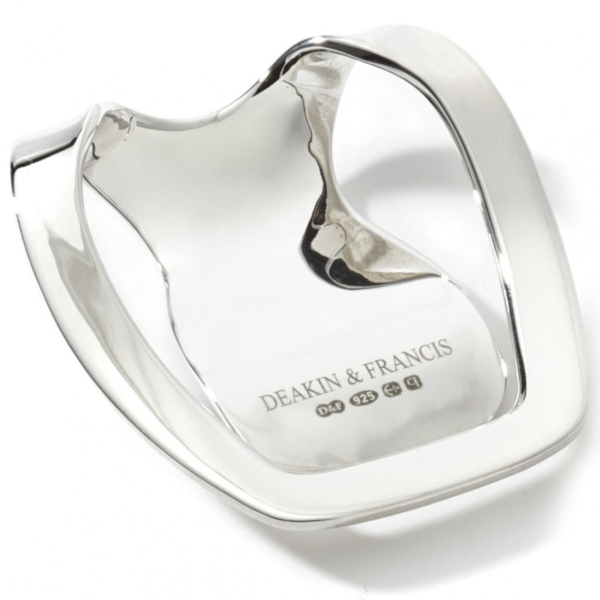 Deakin and Francis Men's Sterling Silver Saddle Money Clip