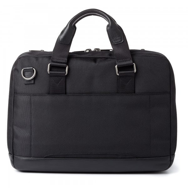 Ballistic Nylon and Leather Men's Concealed Carry Bag