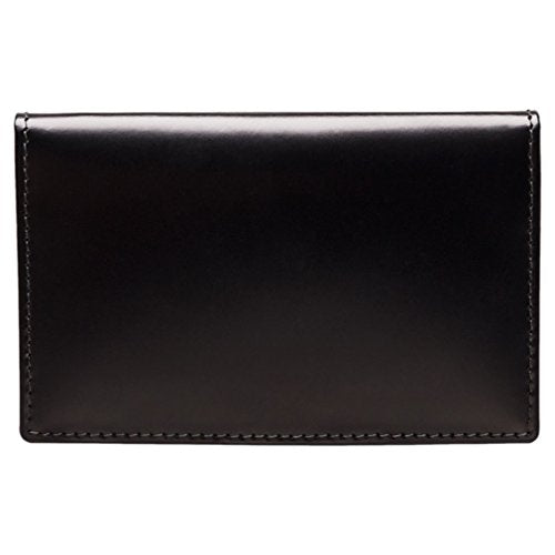 Ettinger Men's Bridle Hide Small Wallet, Black and London Tan