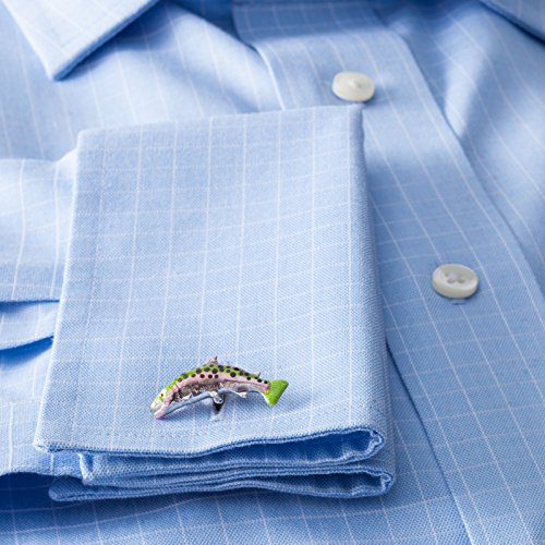 Deakin and Francis Men's Trout Fish Cufflinks