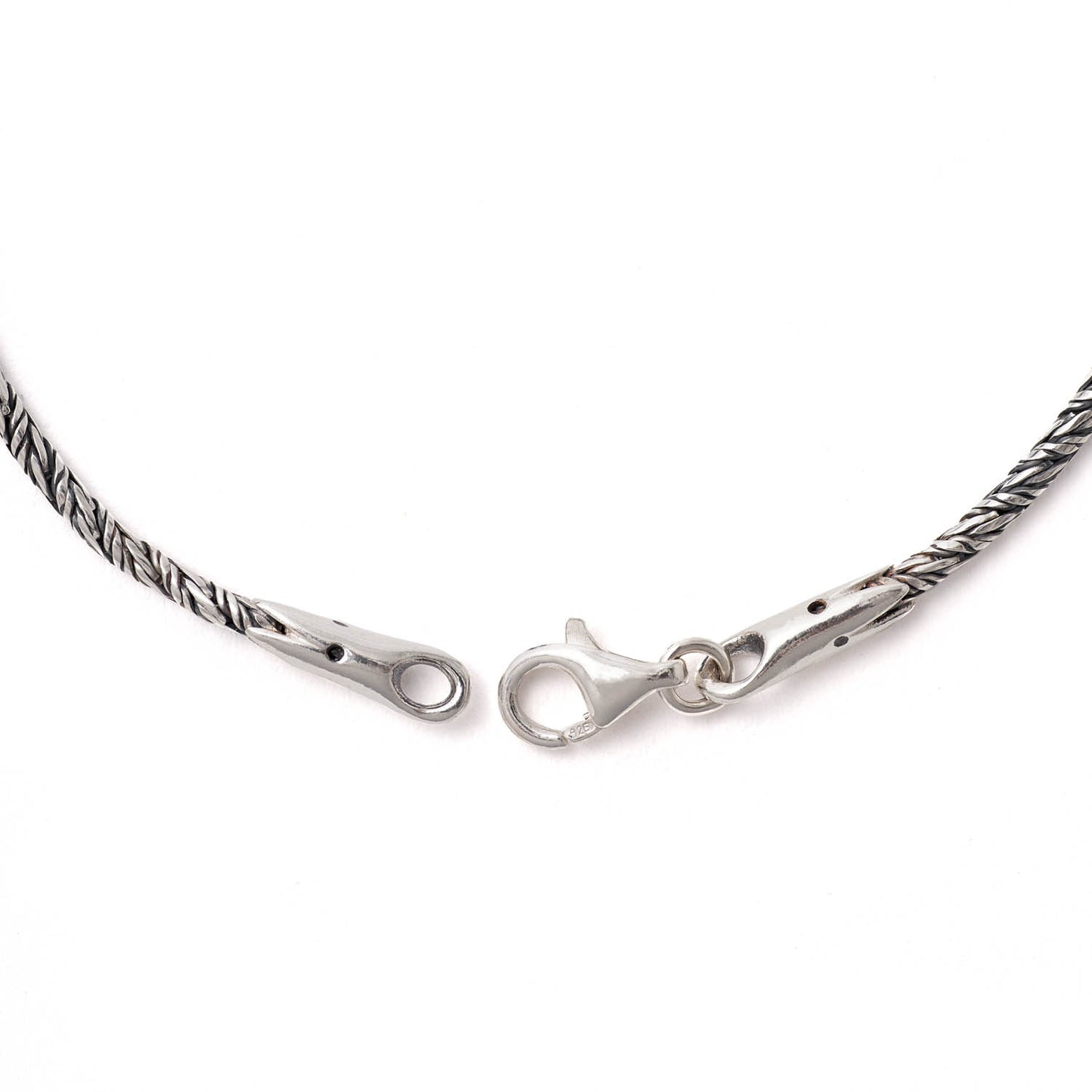 Konstantino LEATHER CORD Mens Necklace with Sterling Silver Clasp