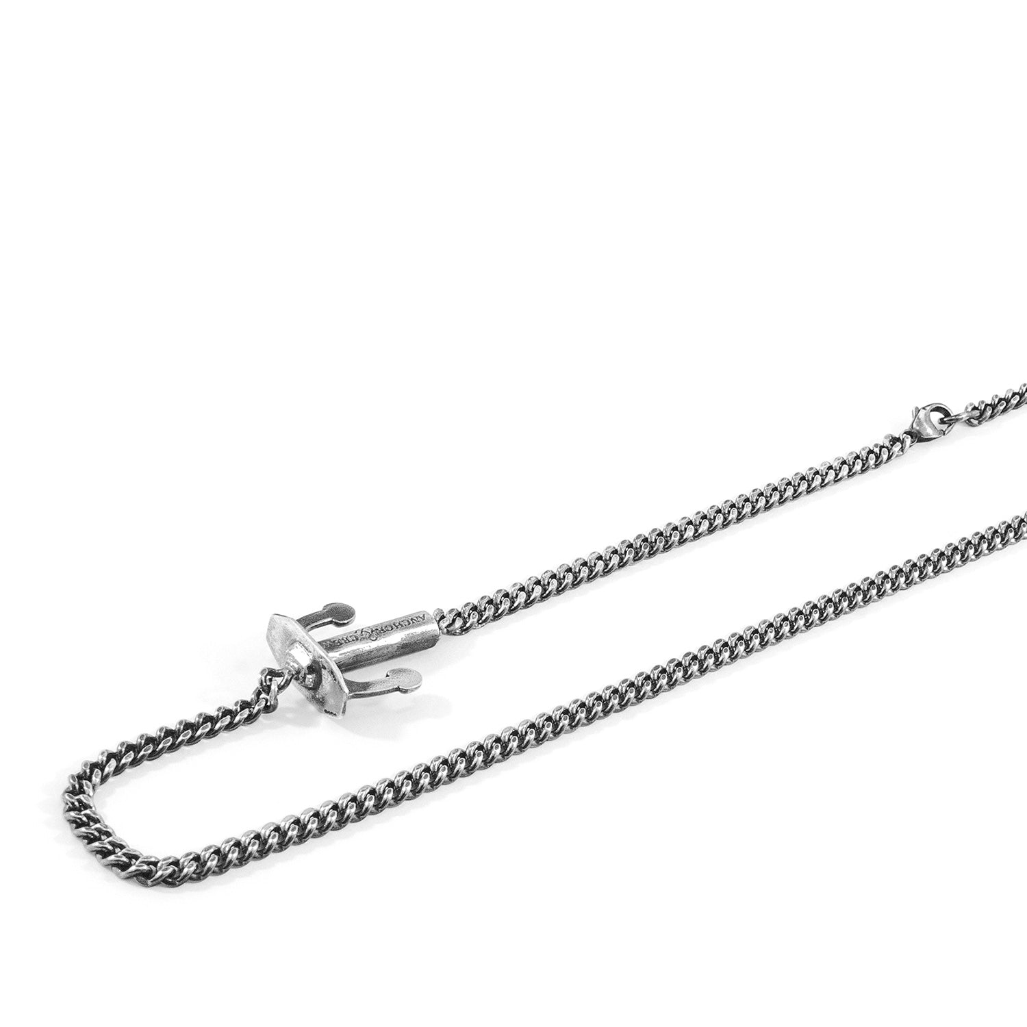 Union Anchor Double Silver Chain Bracelet – Upscaleman