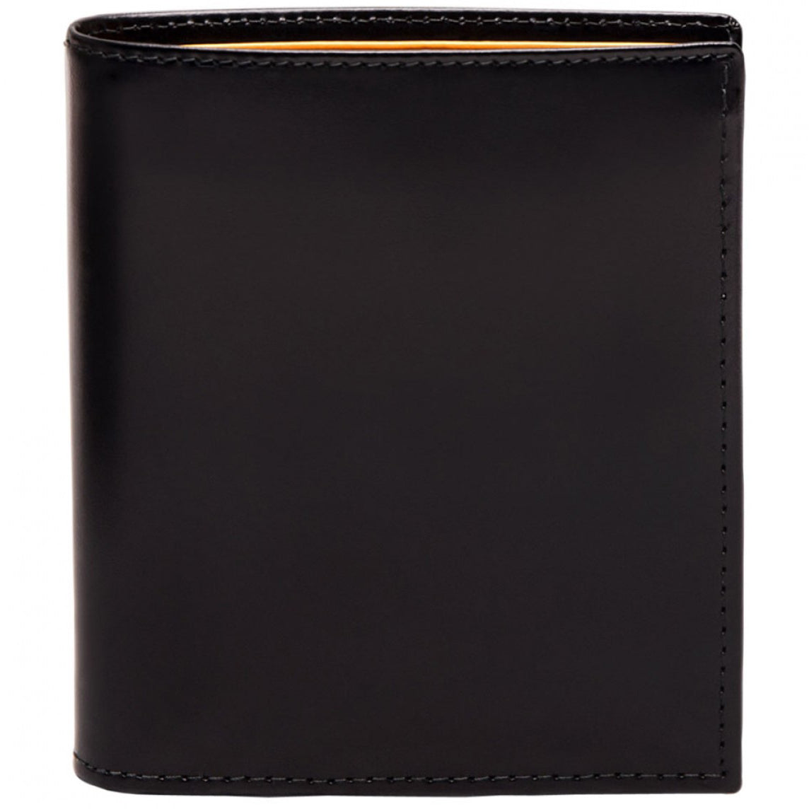 Ettinger Mini Men's Billfold Wallet, Black and Bridle Tan