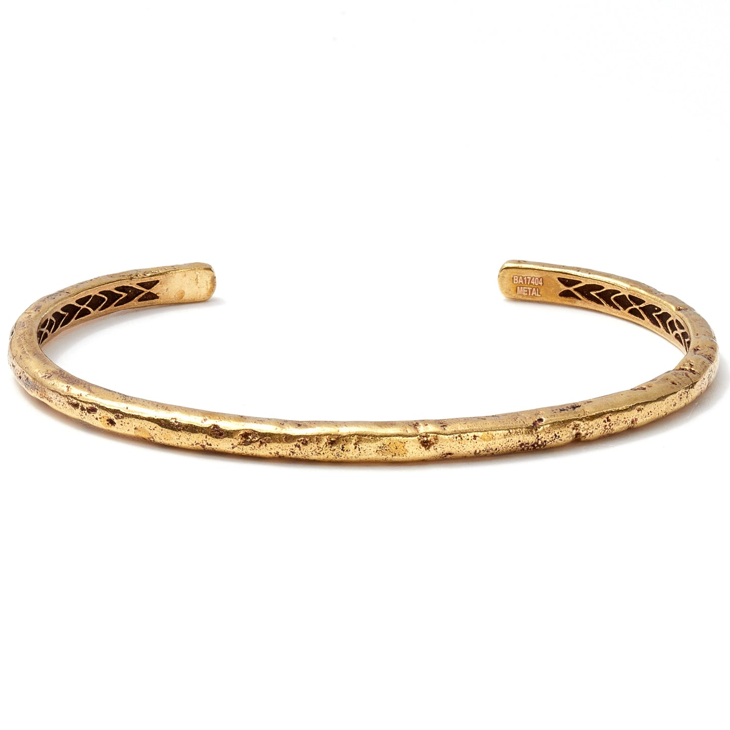 John Varvatos Brass Distressed Cuff