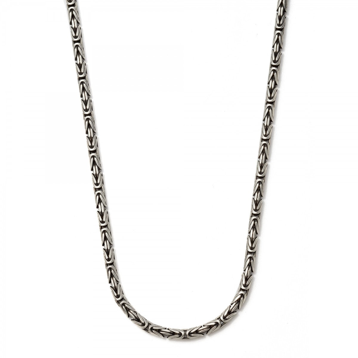 John Varvatos Silver Chain Necklace