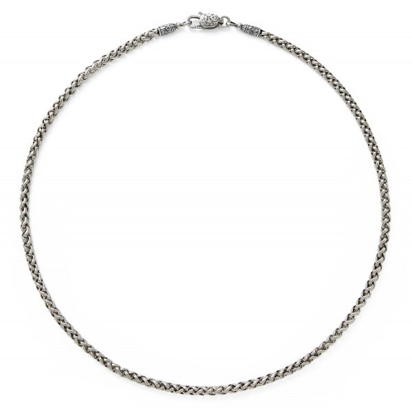 Konstantino Men's Sterling Silver Wheat Chain