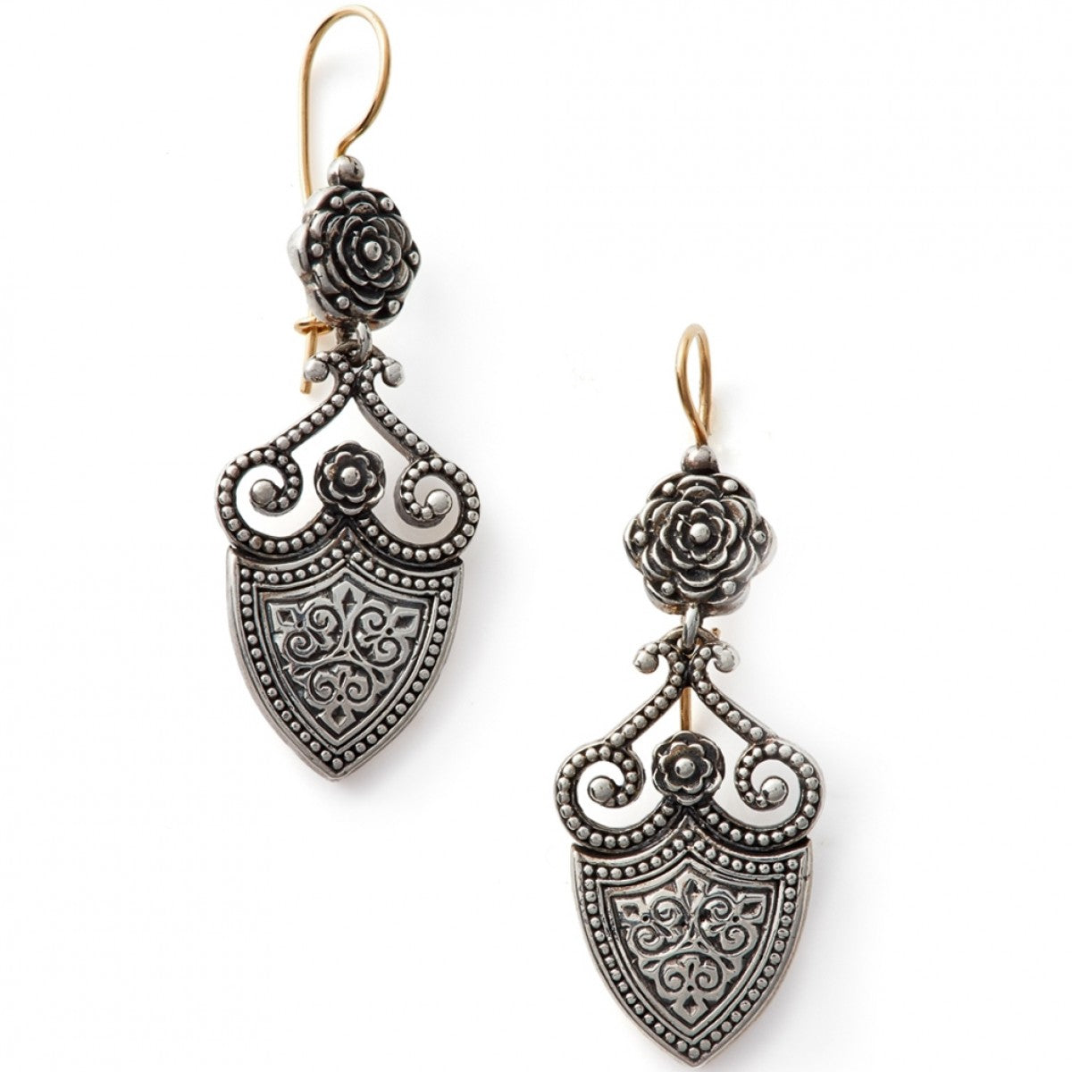 Konstantino Women's Sterling Silver Wire Earrings