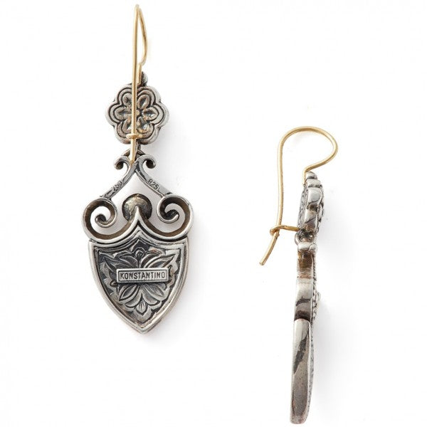Konstantino Women's Sterling Silver Wire Earrings