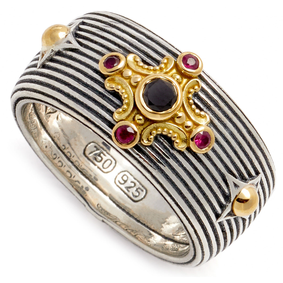 Konstantino Women's Sterling Silver & 18K Gold Ring