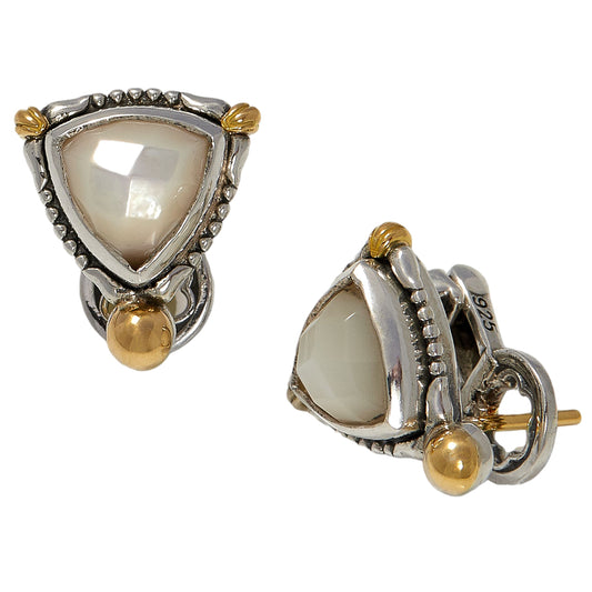 Konstantino Women's Pearl Stud Earrings