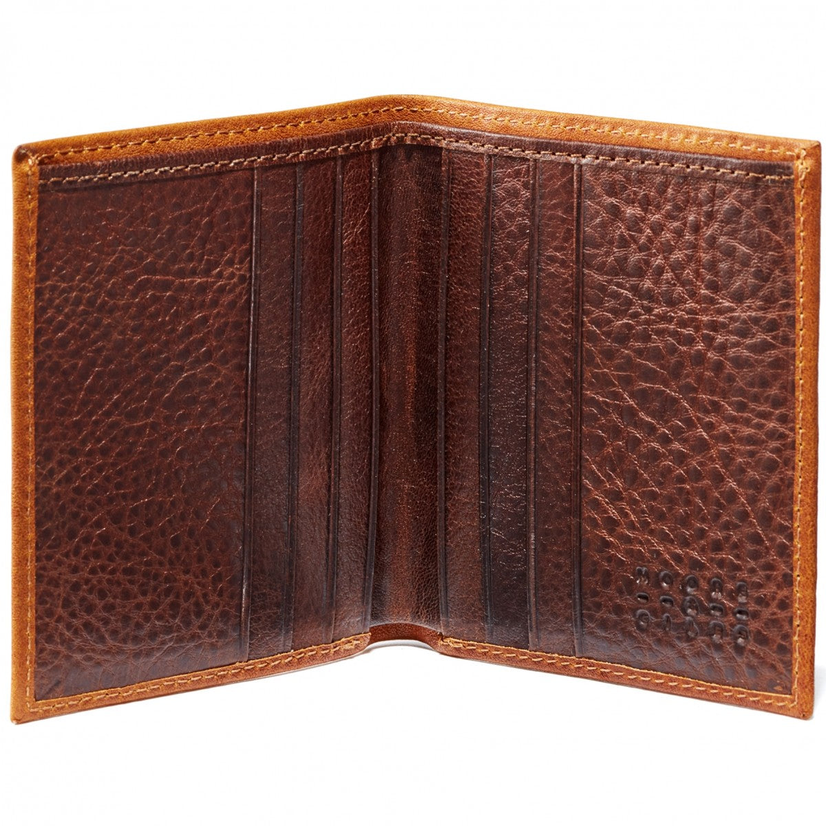Moore and Giles Compact Wallet Modern Saddle Leather