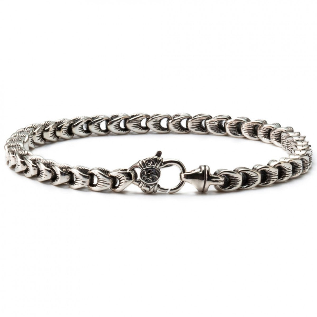 Amazon.com: VY JEWELRY Silver Lobster Solid 925 Sterling Men Woven Bracelet  5MM - Made in Thailand - Size 10: Clothing, Shoes & Jewelry