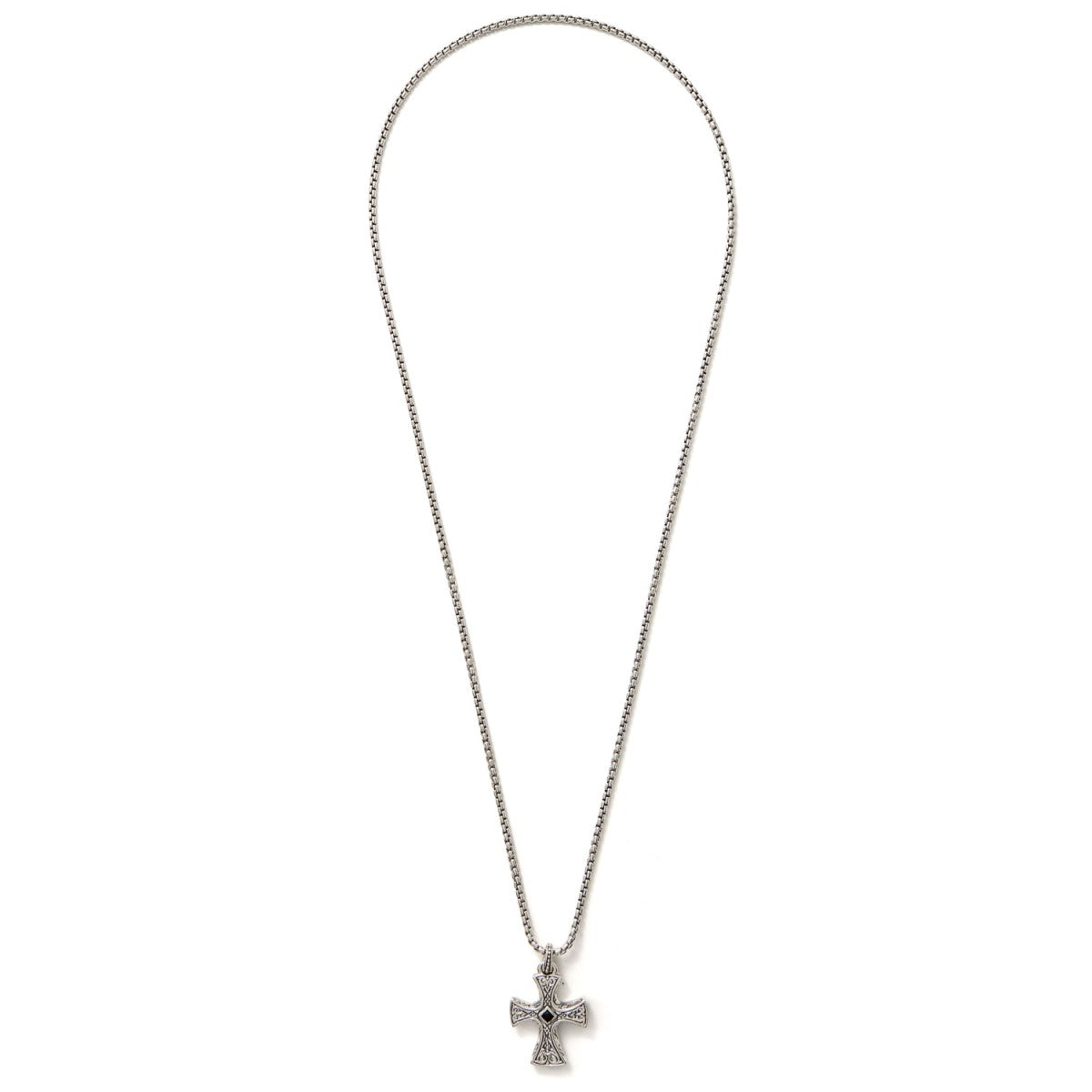 Signature Sterling Silver Skinny Cross Necklace – K Kay Designs
