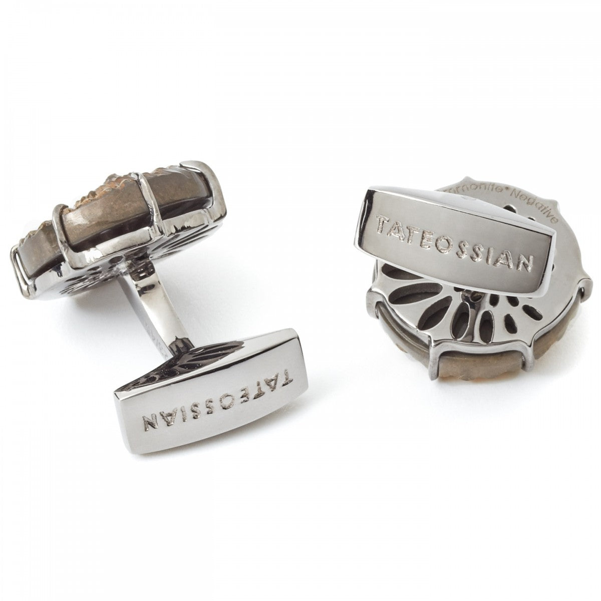 Roulette cufflinks in stainless steel – Tateossian USA